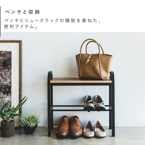 立ちやすいベンチシューズラック タワー.|s3