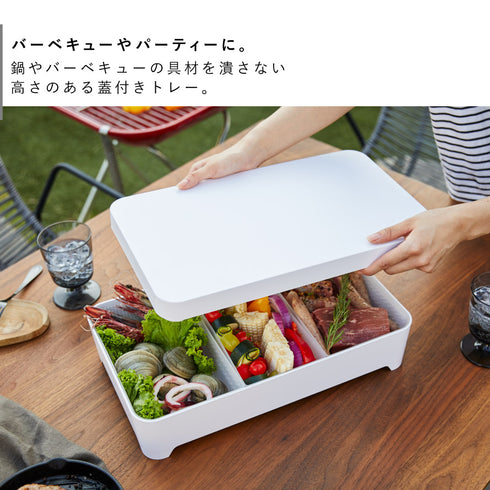 tower 蓋付き卓上水切りトレー タワー 角型.|s3