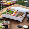 tower 蓋付き卓上水切りトレー タワー 角型.|m2