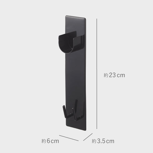 マグネットバスルーム物干し竿ホルダー2個組 タワー tower.|s11