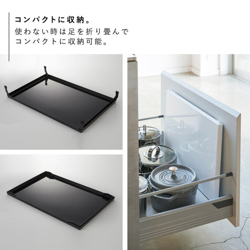 折り畳みガスコンロカバー ワイド タワー.|s4