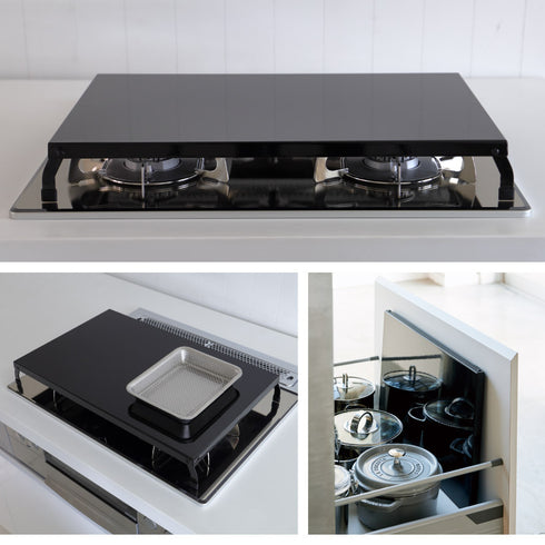 折り畳みガスコンロカバー ワイド タワー.|s12