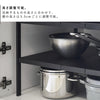 tower タワー 伸縮シンク下ラック 2段 D30.|s6