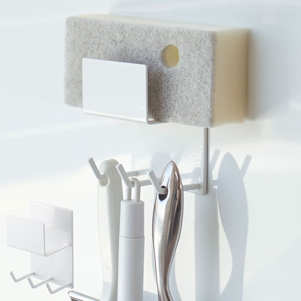 MIST マグネットバスルームクリーニングツールホルダー ミスト ホワイト.|m2