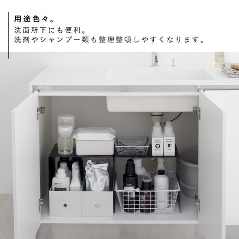 tower タワー 収納ボックス上ラック 2個組.|s5