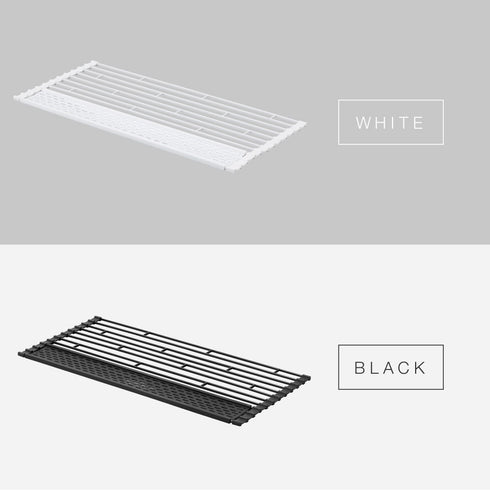 折り畳み水切り タワー シリコーントレー付き L.|s13