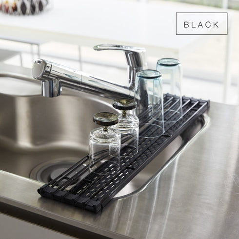 折り畳み水切り タワー シリコーントレー付き L.|s10