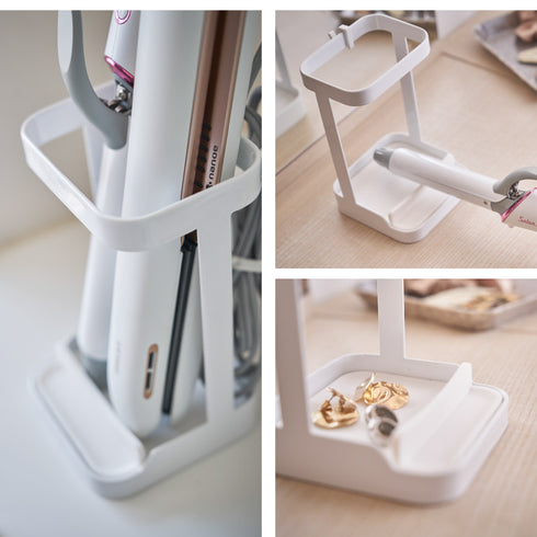 耐熱トレー付きヘアーアイロンスタンド タワー.|s8