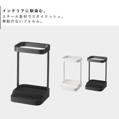 耐熱トレー付きヘアーアイロンスタンド タワー.|s2