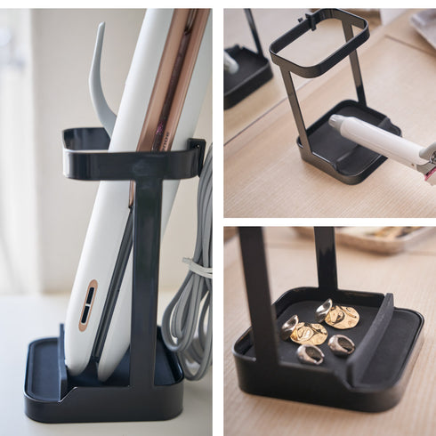 耐熱トレー付きヘアーアイロンスタンド タワー.|s10