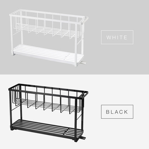 スリムスリーウェイ水切りワイヤーバスケット2段 タワー.|s13