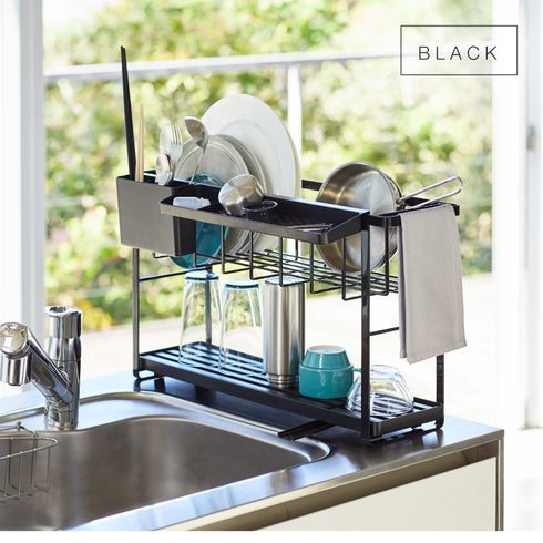 スリムスリーウェイ水切りワイヤーバスケット2段 タワー.|s10