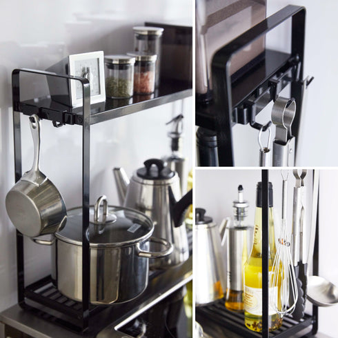 コンロ横ラック2段 タワー.|s15