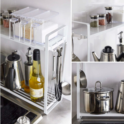 コンロ横ラック2段 タワー.|s13