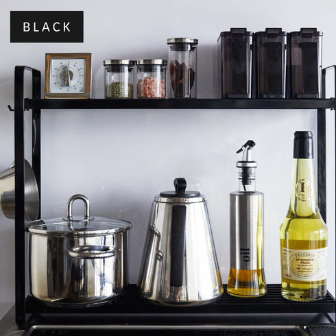 コンロ横ラック2段 タワー.|s14