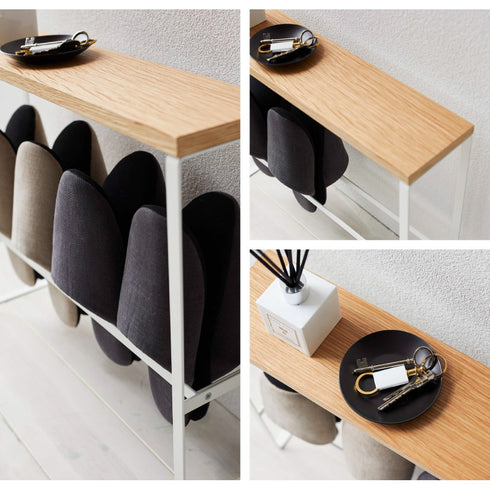 天板付きスリッパラック タワー.|s7