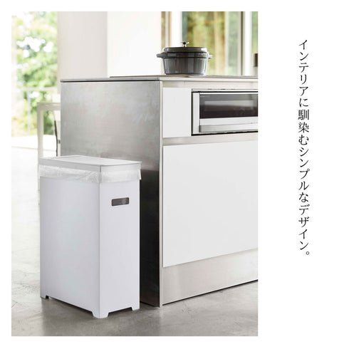 スリム蓋付きゴミ箱 タワー.|s6