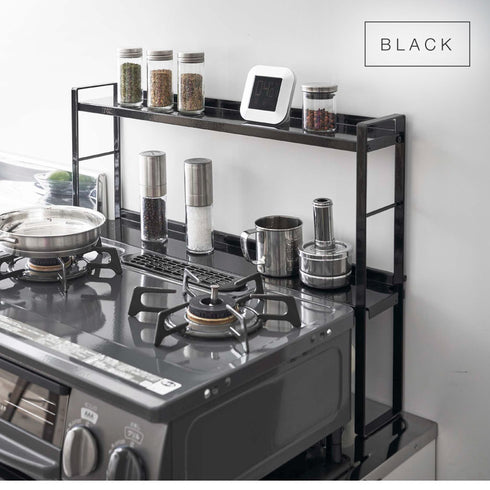 コンロ奥隙間ラック 2段 タワー.|s10