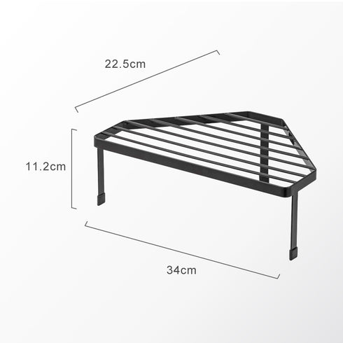 排気口カバー上コンロコーナーラック タワー.|s7