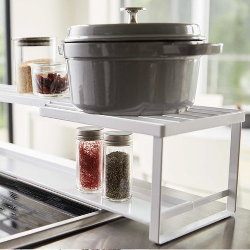 コンロ奥ラック換気口カバー付き 60cmコンロ用.|s11