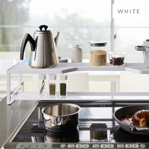 コンロ奥ラック換気口カバー付き 60cmコンロ用.|s10