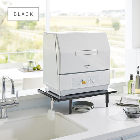 カウンターに乗せられる伸縮食洗機ラック タワー ロータイプ.|s10