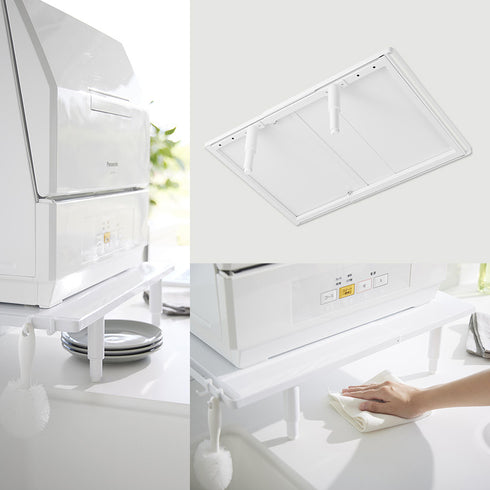 カウンターに乗せられる伸縮食洗機ラック タワー ロータイプ.|s9