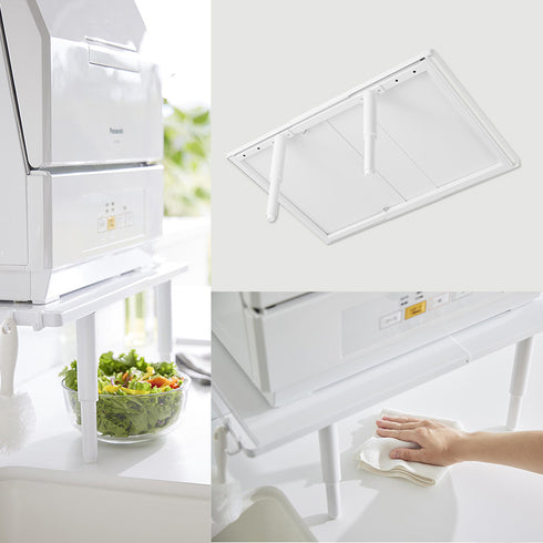 カウンターに乗せられる伸縮食洗機ラック タワー ハイタイプ.|s9