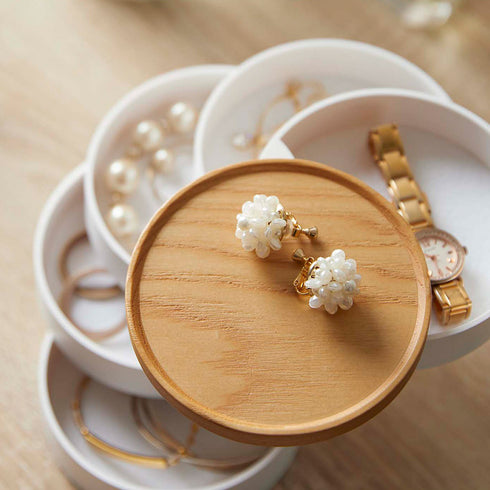 アクセサリートレー トスカ tosca 5段 ホワイト.|s6