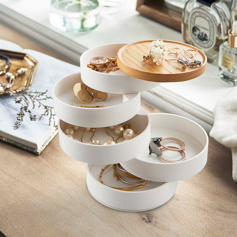 アクセサリートレー トスカ tosca 5段 ホワイト.|s5