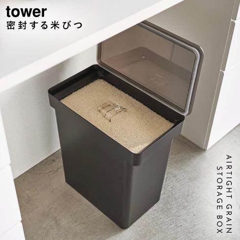 密閉米びつ20kg 計量カップ付.|s1