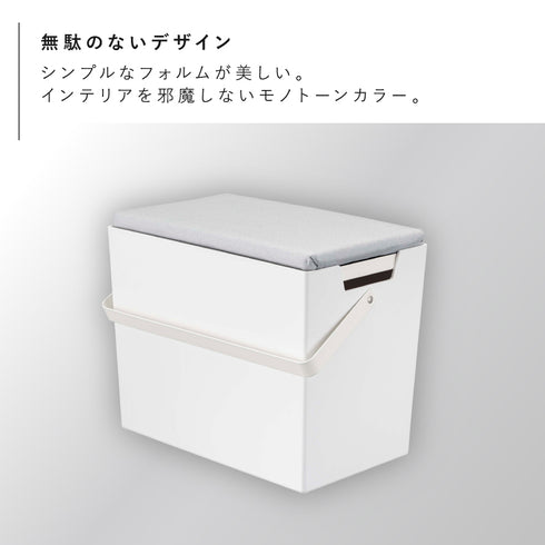アイロン掛けできる蓋付きアイロン収納ケース アルミ.|s2