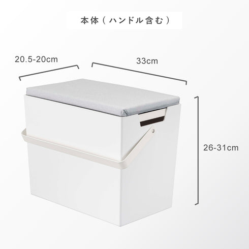 アイロン掛けできる蓋付きアイロン収納ケース アルミ.|s9