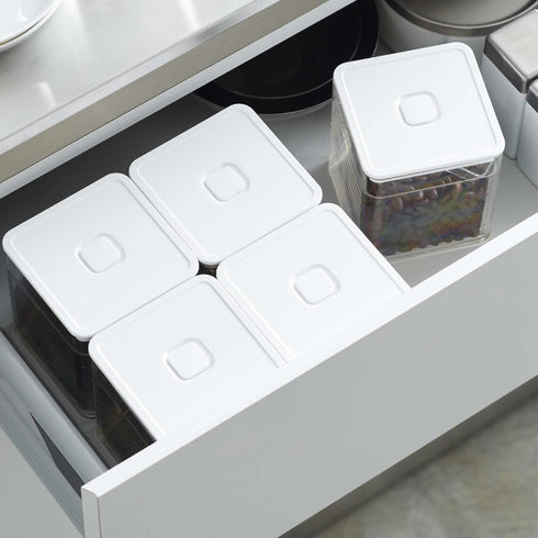 スプーン付き バルブ密閉保存容器 タワー.|s6