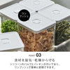 トング付き バルブ密閉保存容器 タワー tower.|s5