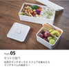 バルブ付き密閉ランチボックス ワイド タワー.|s6