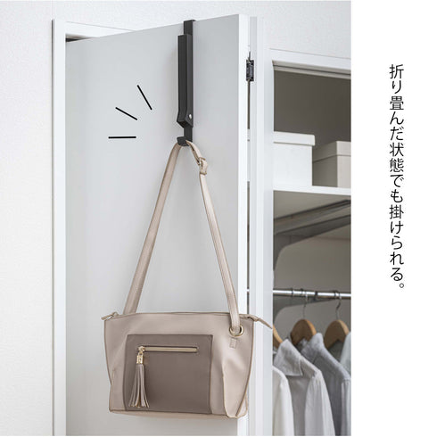 使わない時は収納できるドアハンガー タワー.|s6