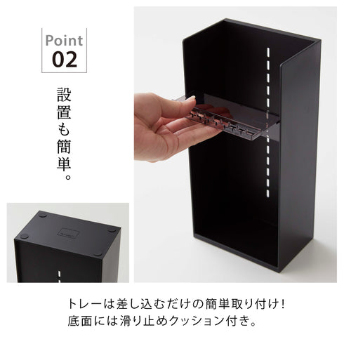 アクセサリー収納ケース タワー 4段 ホワイト.|s4