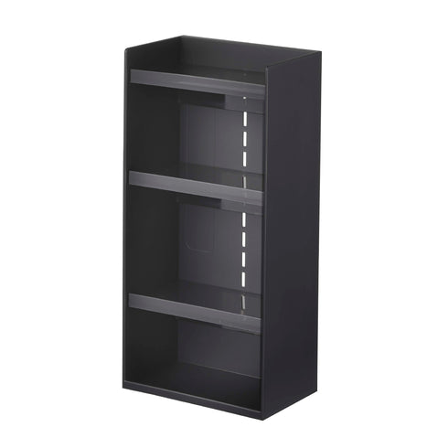 コスメ収納ケース タワー 4段 ホワイト