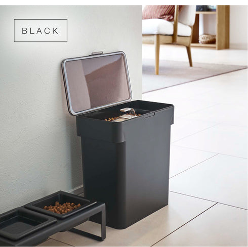 密閉袋ごとペットフードストッカー タワー 3kg 計量カップ付.|s10