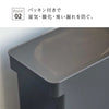 密閉ペットフードストッカー ヌークス 12kg 計量カップ付.|s3