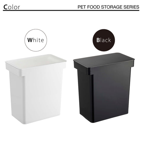 密閉ペットフードストッカー タワー 12kg 計量カップ付.|s7