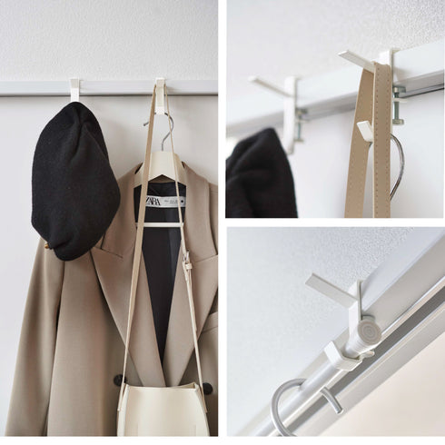 室内物干しフック タワー 2個組.|s7