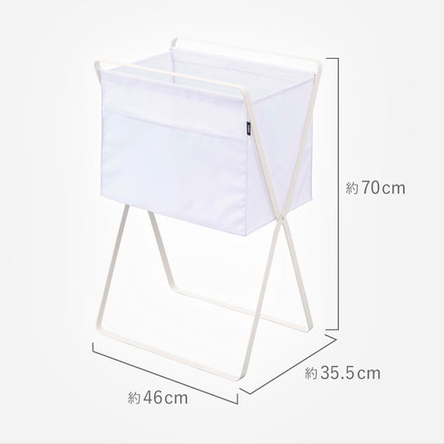 折り畳み高床式ランドリーバスケット タワー.|s13