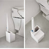 替えブラシ収納付き流せるトイレブラシスタンド タワー.|s9