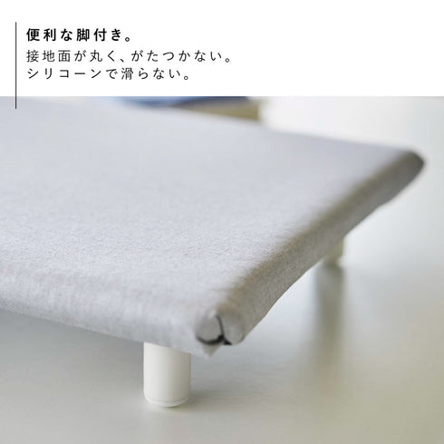 卓上脚付き 舟型アイロン台 アルミ S.|s4