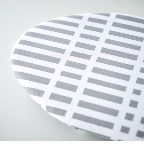 北欧風 暮らしの定番 卓上脚付き 舟型アイロン台 S チェック グレー.|s10