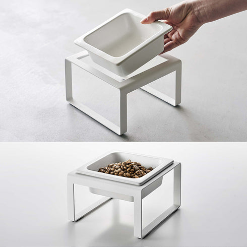 ペットフードボウルスタンド タワー トール.|s7