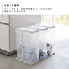 スリム蓋付き分別ゴミ袋ホルダー タワー 45L.|s7