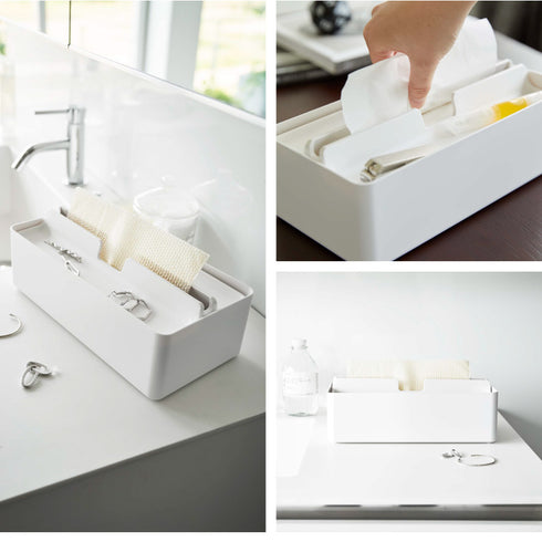 トレー蓋付きペーパータオルケース タワー.|s8